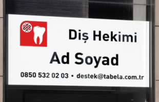 Dişçi Tabelası